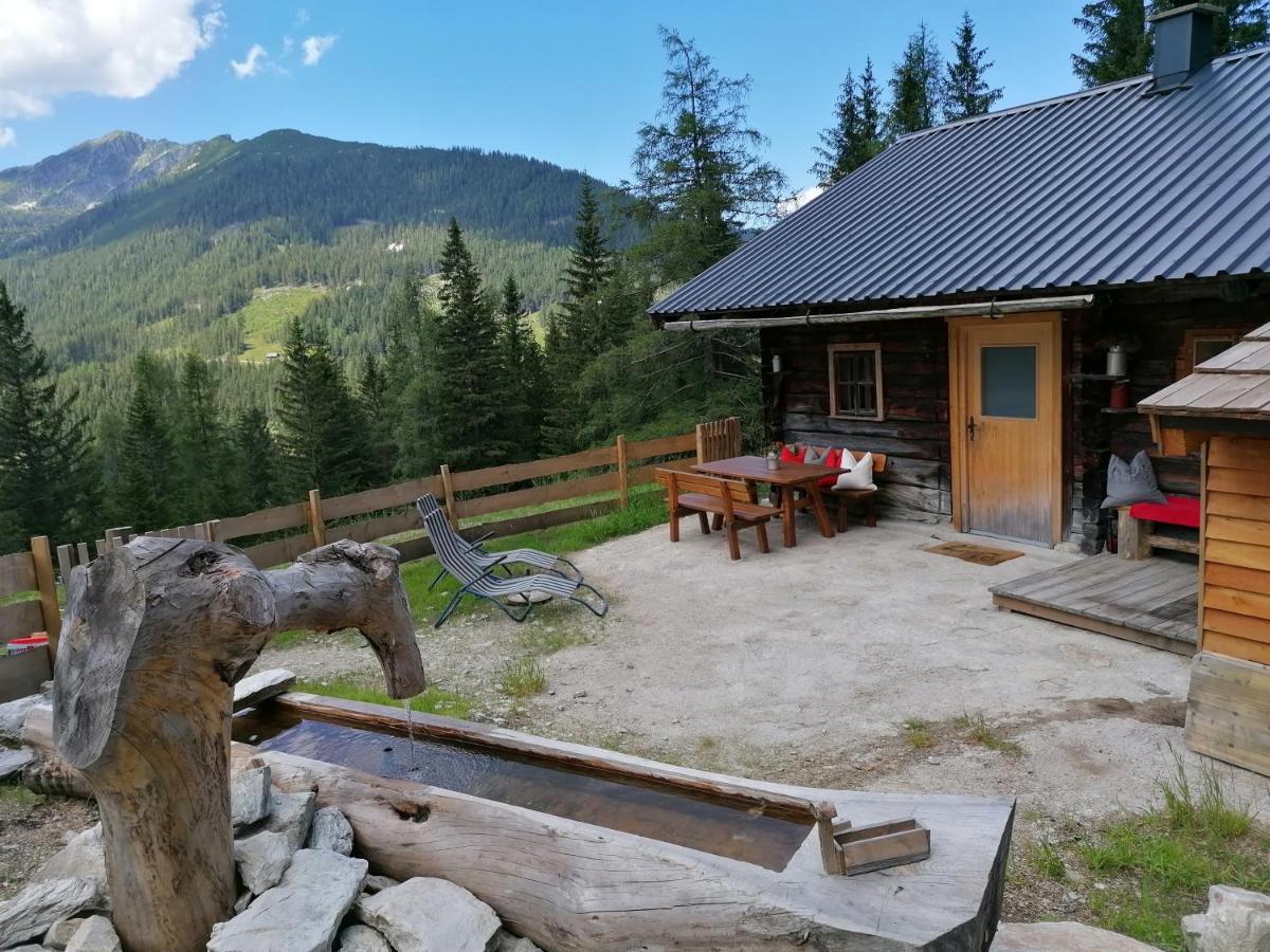 Вилла Ampferkaralm Huette Форстау Экстерьер фото